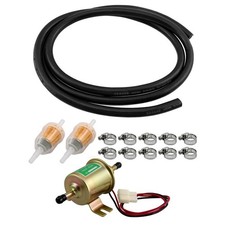 Electric Fuel Pump Copper-clad Aluminum Transparent Plastic Housing For Cars