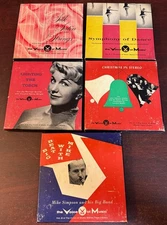 Voice of Music Reel to Reel Stereo Tape Library vols. 1-5, COMPLETE BUT AS-IS