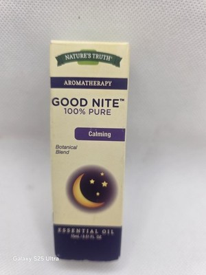 Nature's Truth Aromatherapy Good Nite Essential Oil Blend Relaxing 0.51 oz NEW