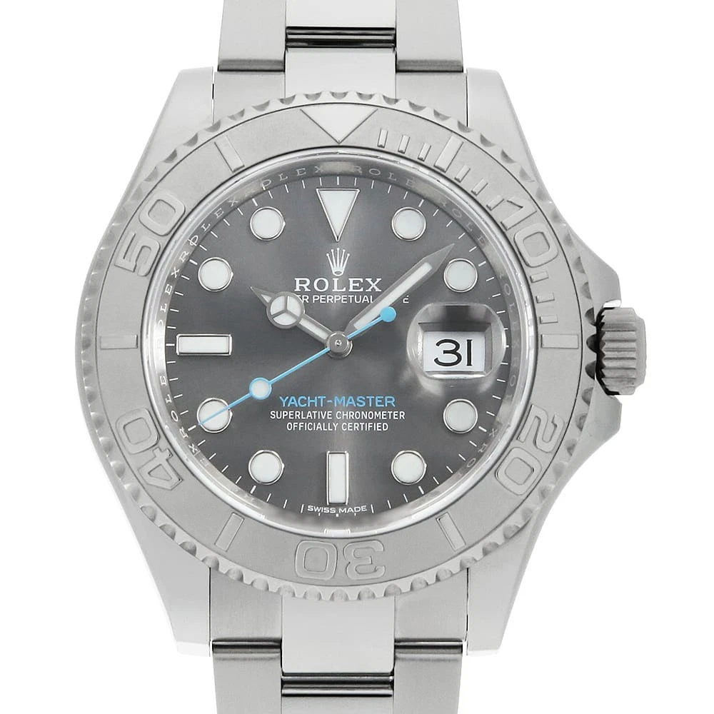 Rolex — ROLEX Yacht Master Rolesium 116622 slate (dark rhodium/grey) Random Number s...