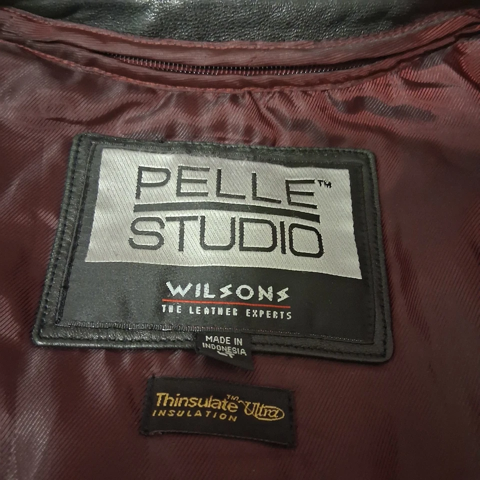 Vintage Pelle Studio Leather Jacket | Removable Thinsulate Interior Lining - Image 3 of 4