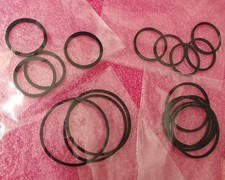 1.2~2.0mm thickness square rubber belt different sizes : ID 15~45mm OD 19.0~48mm