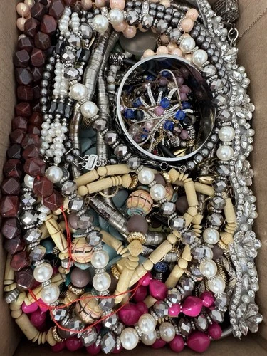 6.0 Lb. Bulk Assorted Vintage & Modern Costume/Fashion Jewelry Mixed Lot