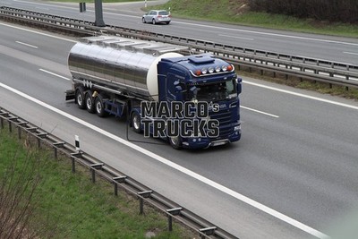 LKW Foto Scania R 480 Streamline Tankwagen Auflieger Polen blau STREAMLIN #g9ir