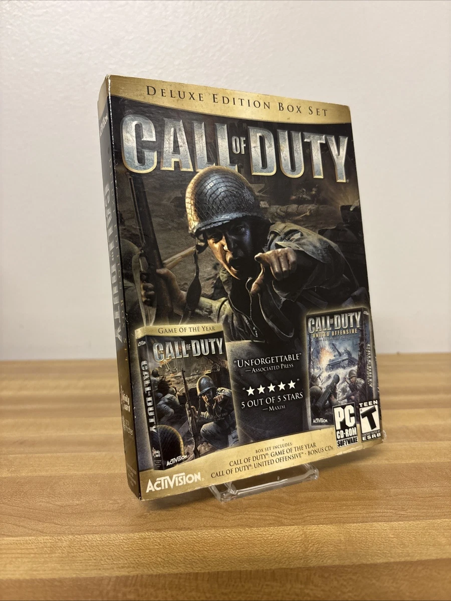コール オブ デューティー:DELUXE EDITION o7r6kf1 Amazon.com: Call of Duty Deluxe Edition - PC : Video Games