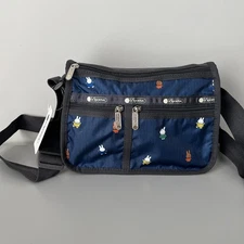 Lesportsac Navy Miffy Medium Everyday Bag NWT