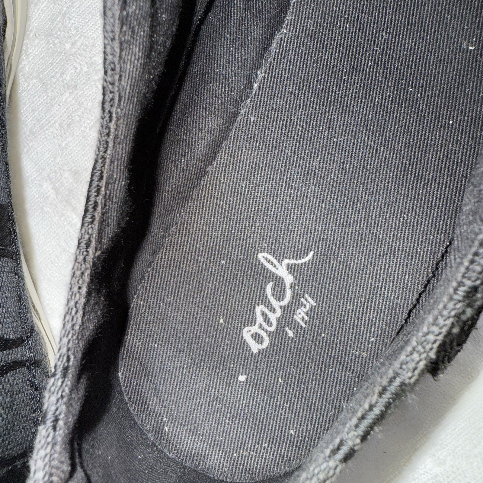 Coach Keeley Black Khaki Signature C Logo Y2K Grunge Slip On Sneaker Shoe Sz 6.5 thumbnail 11