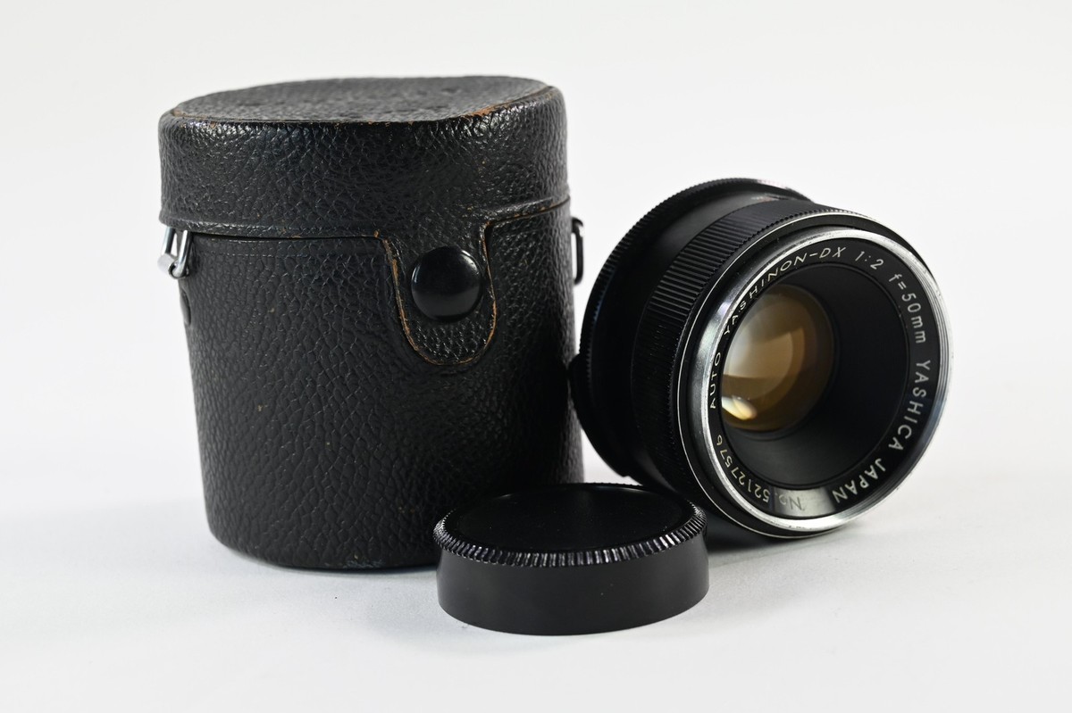 Yashica 50mm f2 Yashinon DX Lens #G814 | eBay