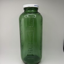 Green Water Juice Bottle Indiana OTHER Collectible Modern Bottles