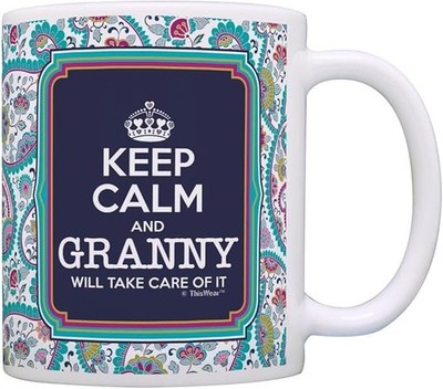 Keep Calm Granny Mug   Funny Mother s Day Gift Coffee Cup   11oz