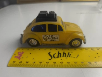 En boite d'origine VW Volkswagen 1302 Coccinelle Mini Gama échelle 1/43 or - Collection