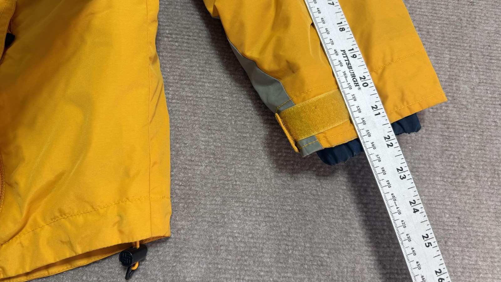 Vintage Columbia Jacket Womens Small Yellow 3-in-1 Hooded Colorblock Terra Nova thumbnail 3