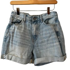 American Eagle Relaxed Mom Denim Jean Shorts 6