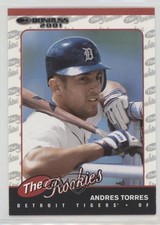2001 Donruss The Rookies Andres Torres #R8 0b5
