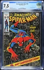 AMAZING SPIDER-MAN #100 - cgc 7.5 - WHITE PAGES! - Marvel/1971