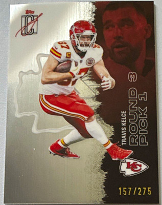 2025 Topps Signature Class Travis Kelce #80 Silver /275 Chiefs 157/275