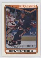 1990-91 O-Pee-Chee Brent Sutter #258 4n6