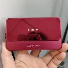 Sony Cyber Shot DSC-T110 Digital Camera 16.1MP 4x Optical Zoom Touch Screen -Red
