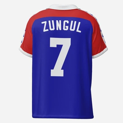 VF JERSEYS New York Arrows - soccer jersey Retro shirt , 1980 1981 replica Zungul 7
