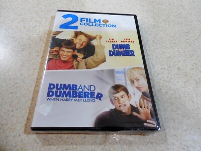 Dumb & Dumber/Dumberer DVD comedy 2 Film Collection JIM CARREYSealed New 