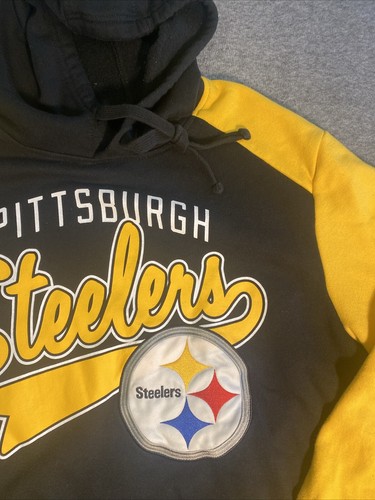 Felpa con cappuccio NFL Pittsburgh Steelers G-iii Apparel taglia XL - Foto 2 di 11
