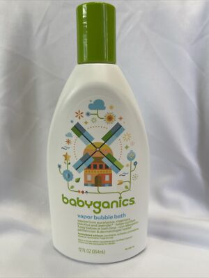 BabyGanics Vapor Bubble Bath 12 Non-Allergenic