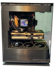Ultimate Custom Gaming PC, RTX 5090, Ryzen 9 9950X3D, Black Phanteks,  64GB 6TB