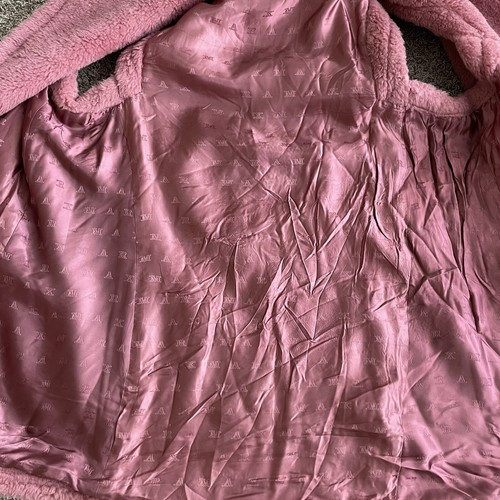MaxMara Gettata Teddy Vest Coat Alpaca Fur Double Breasted Pink Barbiecore $2890 - Picture 13 of 17