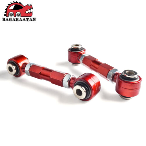 Pair Spherical Bearings Rear Toe Arms Adjustable For Mitsubishi Lancer 2002-2006 - Picture 6 of 7