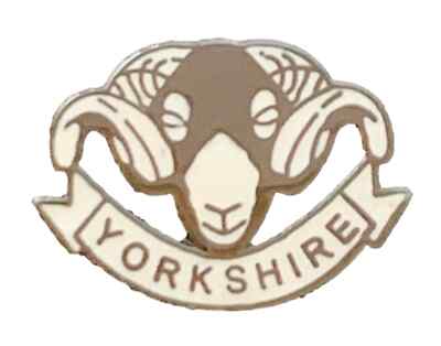 Yorkshire County Dales Ram quality enamel lapel pin badge T803