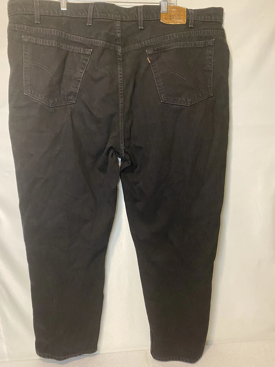 Vintage Orange Tag Levi’s 545 Classic Loose Tapered Denim Jeans Men’s Size 50x30