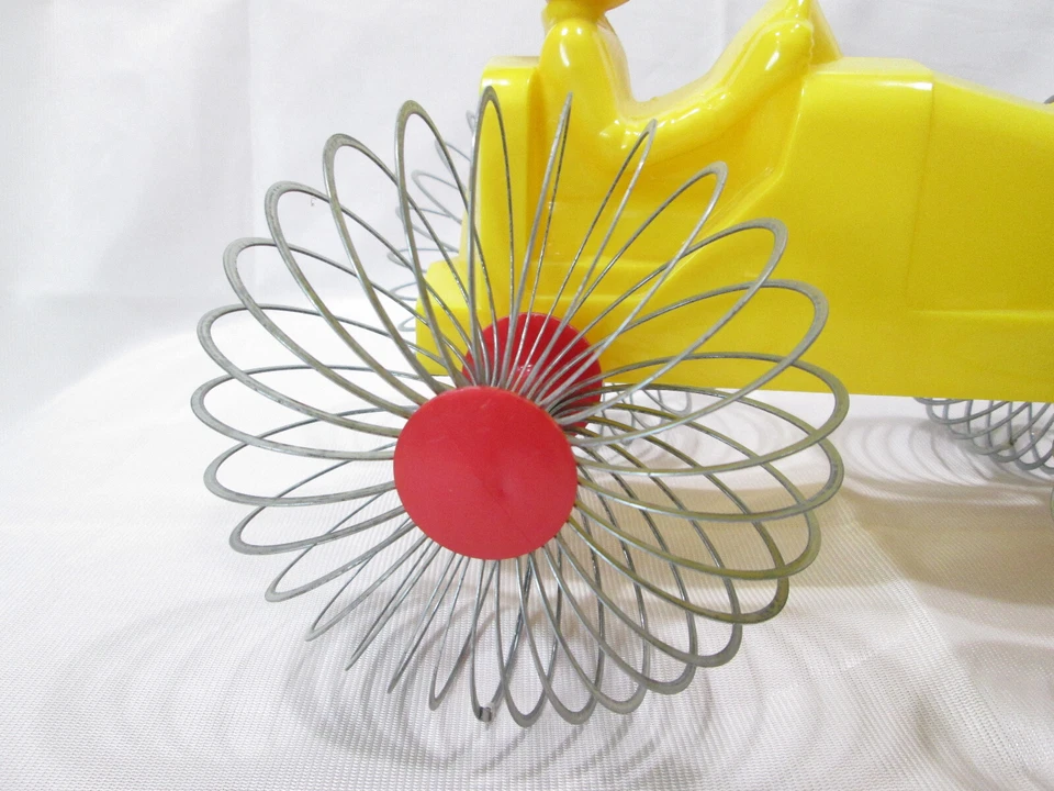 Años 50 • James Industries • Buggy de pantano Slinky Pull Toy Paoli PA. Excelente estado Foto 4 de 4