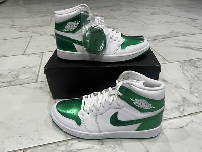 Nike Air Jordan Retro 1 High Golf Shoes Mens Size 12 Pine Green