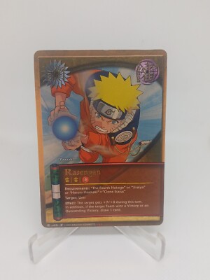 Naruto TCG/CCG Rasengan Super Rare U.S. Exclusive Bandai Card | eBay