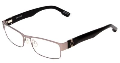 Spy Optic Trenton Rechteckig Designer Lesebrille Rotguss Silber Schwarz 55mm