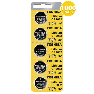 #ad Lot of 1000 Toshiba CR2032 Fresh Date CR2032 2032 Lithium 3V Batteries EXP 2034 $274.85