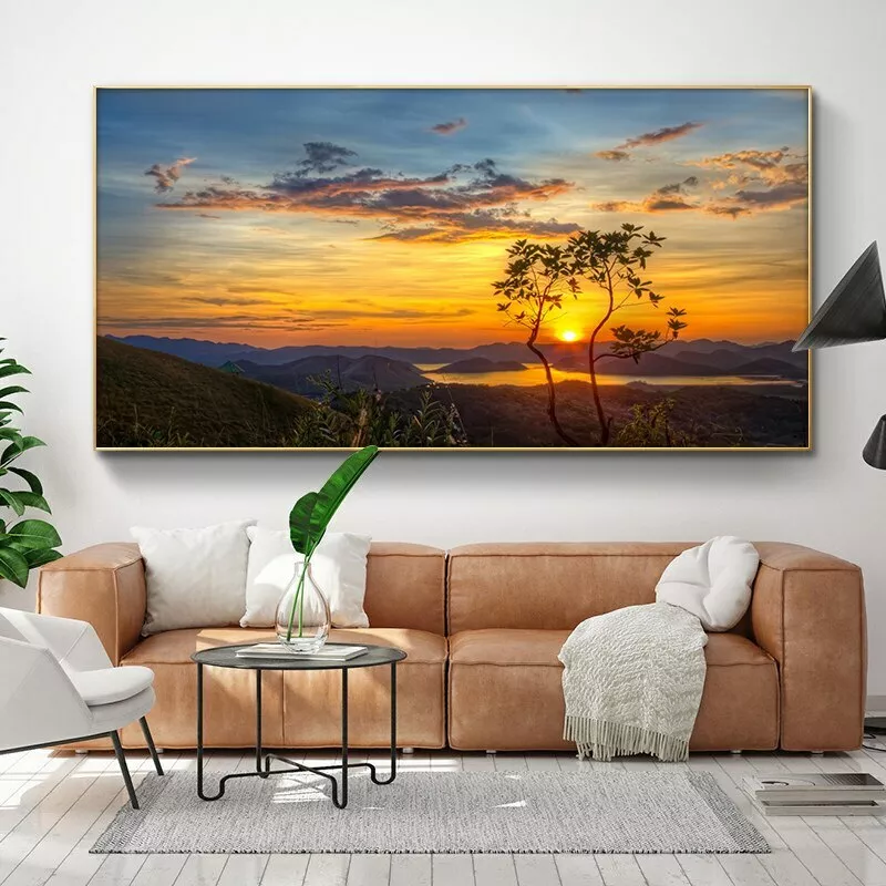 Sunset outlet wall art