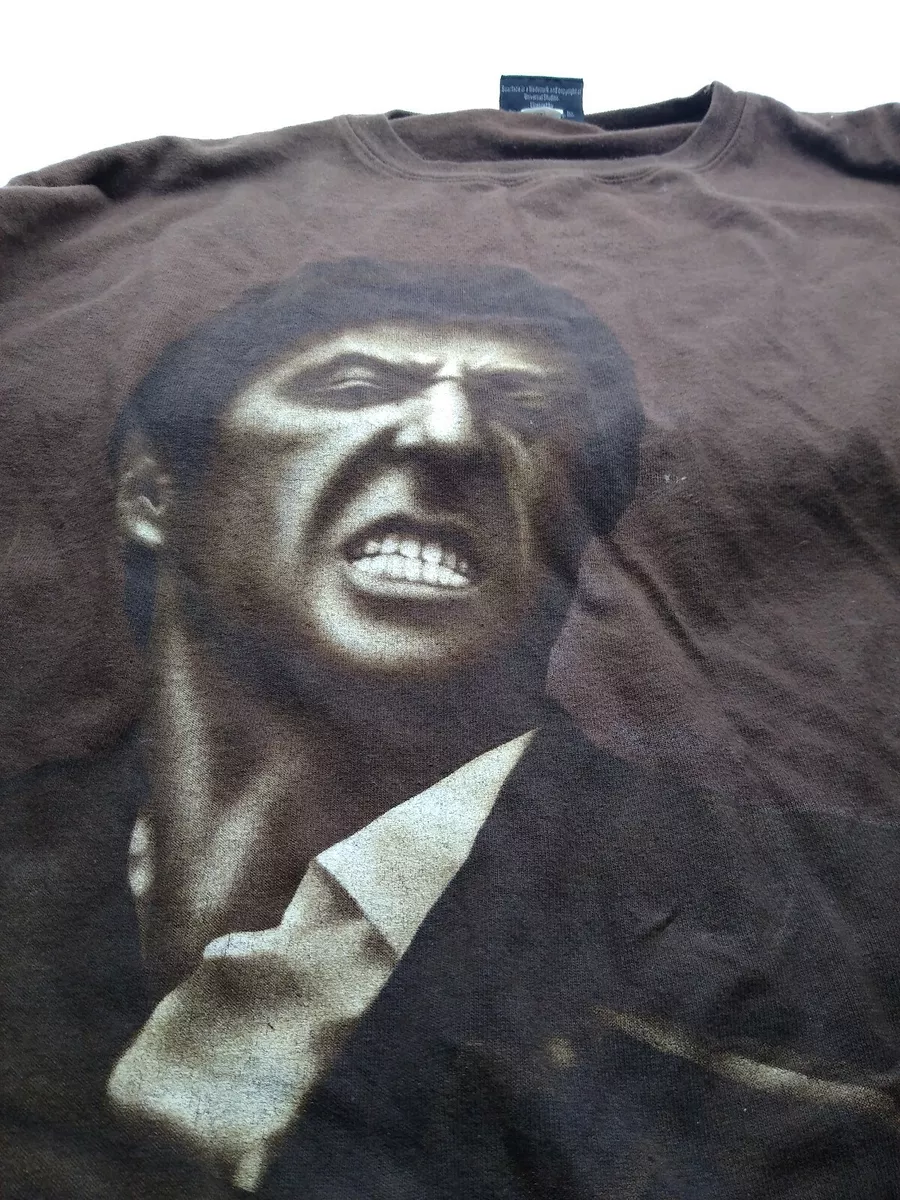 Vintage Scarface Clothing Co. T Shirt Brown Men s 6X single stitch short slv