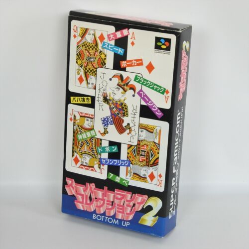 Super Famicom SUPER TRUMP COLLECTION 2 Nintendo 7346 sf inutilisée - Photo 1 sur 7