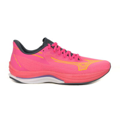 Mizuno Women's Wave Rebellion Sonic Pink/Purple Running Shoes 411406.1V6Y