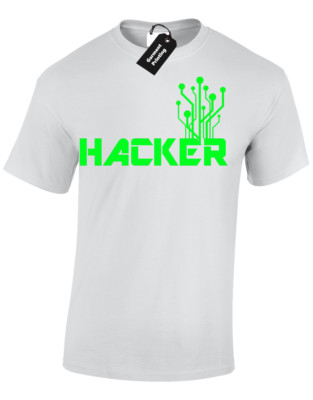 HACKER HERREN T-SHIRT COOL COMPUTER PROGRAMMIERER IT NERD GEEK CODE CODING GAMER
