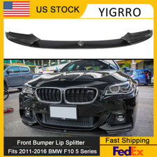 Carbon Fiber Front Splitter Lip Spoiler For 2011-2016 Bmw F10 5 Series M Sport Carbon Fiber Front Splitter Lip Spoiler For 2011-2016 Bmw F10 5 Series M Sport