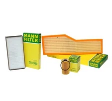Mann Oil Air Paper Cabin Filter Service Kit For Porsche 911 H6 1999-2008