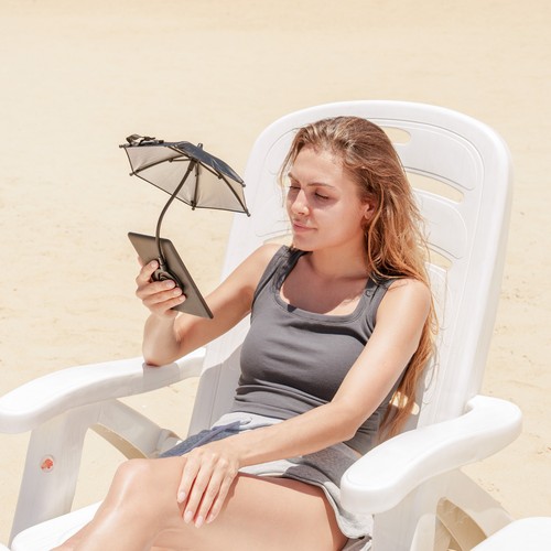 Parapluie Téléphone Magnétique pour Soleil Extérieur Parapluie pour iPhone 16 15 14 13 Pro Max - Photo 14 sur 16