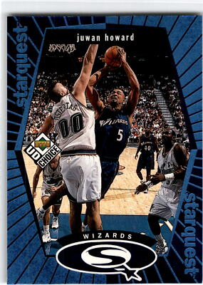 1998-99 UD Choice #SQ29 Juwan Howard StarQuest Blue | eBay