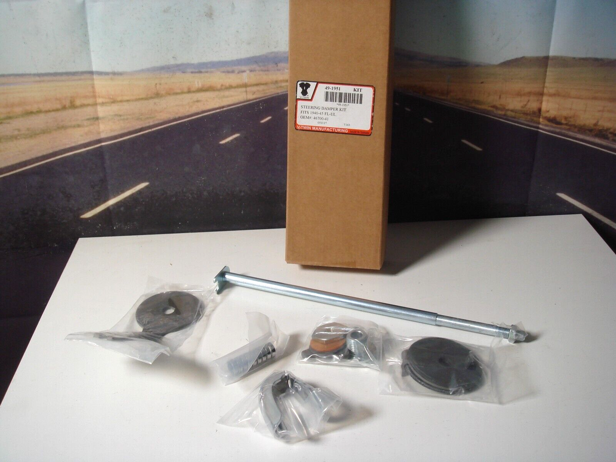 はる Harley Steering Fork Damper Kit For 1940-1945 FL UL 46700-41 V
