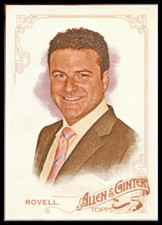 2015 TOPPS ALLEN AND GINTER #90 DARREN ROVELL ESPN/SPORTS BUSINESS ANALYST