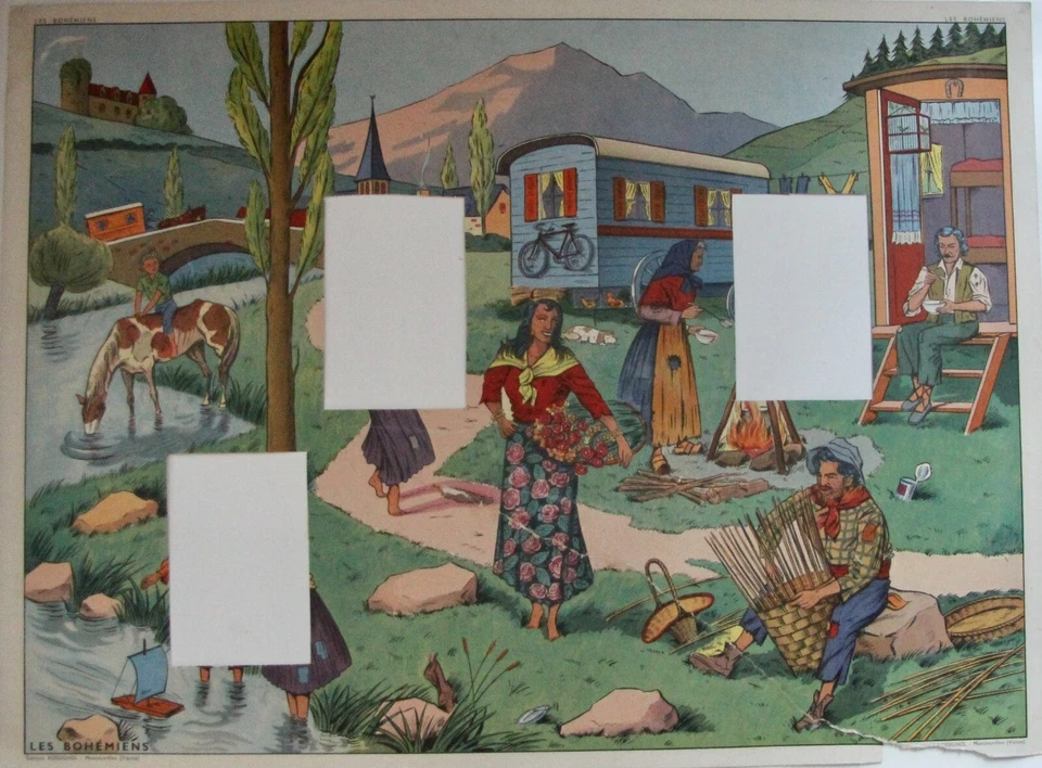 affiche scolaire DETOURNEE rossignol élocution école vie courante + 3 cadres - Photo 3/3