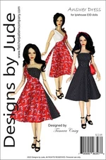 The Answer Dress, Doll Clothes Sewing Pattern for Iplehouse EID Dolls