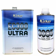 1 Gal Kirker Ultra High Solids Acrylic Urethane Clearcoat EC300 & Slow Activator